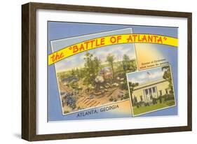 Battle of Atlanta, Georgia-null-Framed Art Print