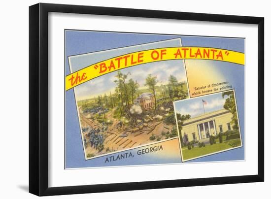 Battle of Atlanta, Georgia-null-Framed Art Print