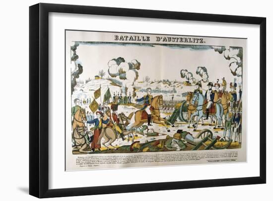 Battle of Austerlitz, December 1805-Francois Georgin-Framed Giclee Print
