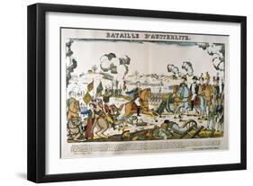 Battle of Austerlitz, December 1805-Francois Georgin-Framed Giclee Print