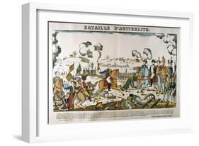 Battle of Austerlitz, December 1805-Francois Georgin-Framed Giclee Print