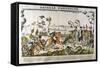 Battle of Austerlitz, December 1805-Francois Georgin-Framed Stretched Canvas