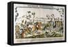 Battle of Austerlitz, December 1805-Francois Georgin-Framed Stretched Canvas