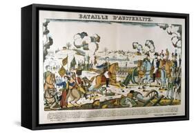 Battle of Austerlitz, December 1805-Francois Georgin-Framed Stretched Canvas