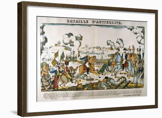 Battle of Austerlitz, December 1805-Francois Georgin-Framed Giclee Print