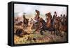 Battle of Balaclava, October 1854-John Charlton-Framed Stretched Canvas