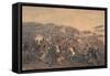 Battle of Balaklava, 1854-55-Orlando Norie-Framed Stretched Canvas