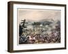 Battle of Barrosa, 5th March, 1811, Etched by I. Clarke, Aquatinted by M. Dubourg, 1811-William Heath-Framed Giclee Print
