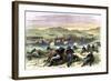 Battle of Beecher Island on the Arikaree Fork, c.1868-null-Framed Giclee Print