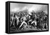 Battle of Bennington, Vermont, American War of Independence, August 1777-null-Framed Stretched Canvas