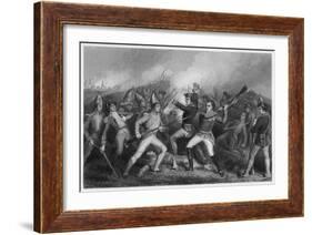 Battle of Bennington-null-Framed Art Print