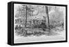 Battle of Bentonville-null-Framed Stretched Canvas