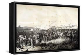 Battle of Bicocca-Albrecht Dürer-Framed Stretched Canvas