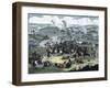 Battle of Blenheim August 1704-null-Framed Giclee Print