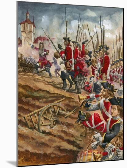 Battle of Blenheim-Peter Jackson-Mounted Giclee Print
