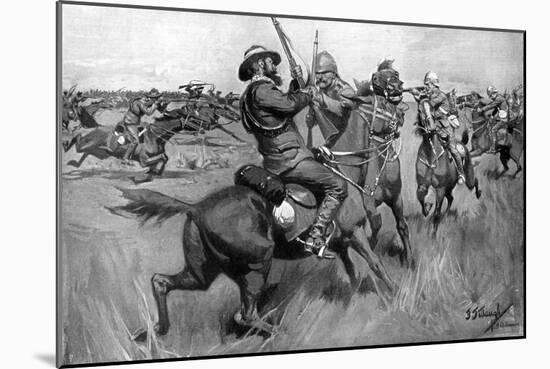 Battle of Blood River, 2nd Boer War, September 1901-Frederick Judd Waugh-Mounted Giclee Print