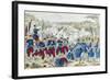 Battle of Borny-Colombey, at Metz, Between Prussians and French, August 14, 1870-null-Framed Giclee Print