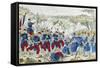 Battle of Borny-Colombey, at Metz, Between Prussians and French, August 14, 1870-null-Framed Stretched Canvas