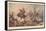Battle of Borodino, 1824-William Heath-Framed Stretched Canvas