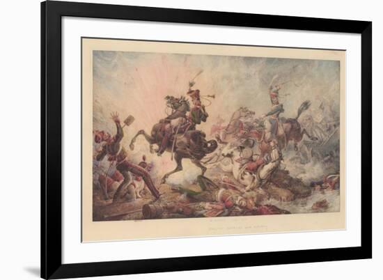 Battle of Borodino, 1824-William Heath-Framed Premium Giclee Print