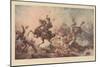 Battle of Borodino, 1824-William Heath-Mounted Giclee Print