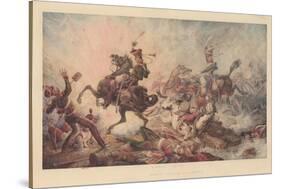 Battle of Borodino, 1824-William Heath-Stretched Canvas