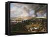 Battle of Borodino or the Moskva, September 7, 1812, between Napoleon and Kutuzov-Louis Lejeune-Framed Stretched Canvas