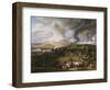 Battle of Borodino or the Moskva, September 7, 1812, between Napoleon and Kutuzov-Louis Lejeune-Framed Giclee Print