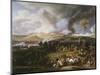 Battle of Borodino or the Moskva, September 7, 1812, between Napoleon and Kutuzov-Louis Lejeune-Mounted Giclee Print