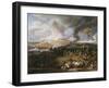 Battle of Borodino or the Moskva, September 7, 1812, between Napoleon and Kutuzov-Louis Lejeune-Framed Giclee Print