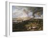 Battle of Borodino or the Moskva, September 7, 1812, between Napoleon and Kutuzov-Louis Lejeune-Framed Giclee Print