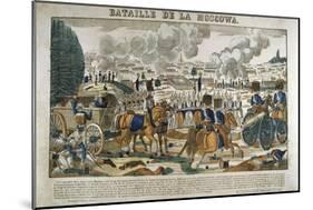 Battle of Borodino, Russia, September 1812-Francois Georgin-Mounted Giclee Print