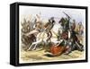 Battle of Bosworth Field, August 1485-James William Edmund Doyle-Framed Stretched Canvas