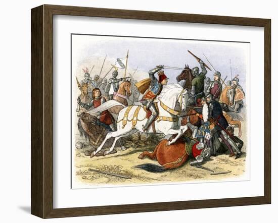 Battle of Bosworth Field, August 1485-James William Edmund Doyle-Framed Giclee Print