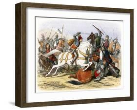 Battle of Bosworth Field, August 1485-James William Edmund Doyle-Framed Giclee Print