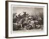 Battle of Bosworth Field-null-Framed Giclee Print