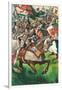 Battle of Bosworth-Peter Jackson-Framed Giclee Print