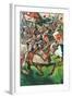 Battle of Bosworth-Peter Jackson-Framed Giclee Print