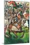 Battle of Bosworth-Peter Jackson-Mounted Giclee Print