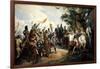 Battle of Bouvines, July 1214-Horace Vernet-Framed Giclee Print