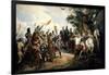 Battle of Bouvines, July 1214-Horace Vernet-Framed Giclee Print