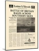 Battle Of Britain-The Vintage Collection-Mounted Giclee Print