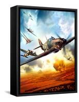 Battle of Britain-null-Framed Stretched Canvas