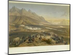 Battle of Buena Vista, 1851-Carlos Nebel-Mounted Giclee Print