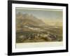 Battle of Buena Vista, 1851-Carlos Nebel-Framed Giclee Print