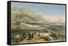 Battle of Buena Vista, February 21-23, 1847-Carl Nebel-Framed Stretched Canvas