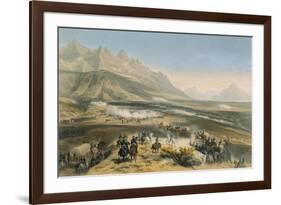 Battle of Buena Vista, February 21-23, 1847-Carl Nebel-Framed Giclee Print