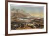 Battle of Buena Vista, from the War between the United States and Mexico, Pub. 1851 (Colour Lithogr-Carl Nebel-Framed Giclee Print