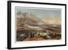 Battle of Buena Vista, from the War between the United States and Mexico, Pub. 1851 (Colour Lithogr-Carl Nebel-Framed Giclee Print