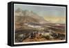 Battle of Buena Vista, from the War between the United States and Mexico, Pub. 1851 (Colour Lithogr-Carl Nebel-Framed Stretched Canvas